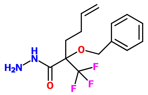 (image for) MC021288 2-(Benzyloxy)-2-(trifluoromethyl)hex-5-enehydrazide